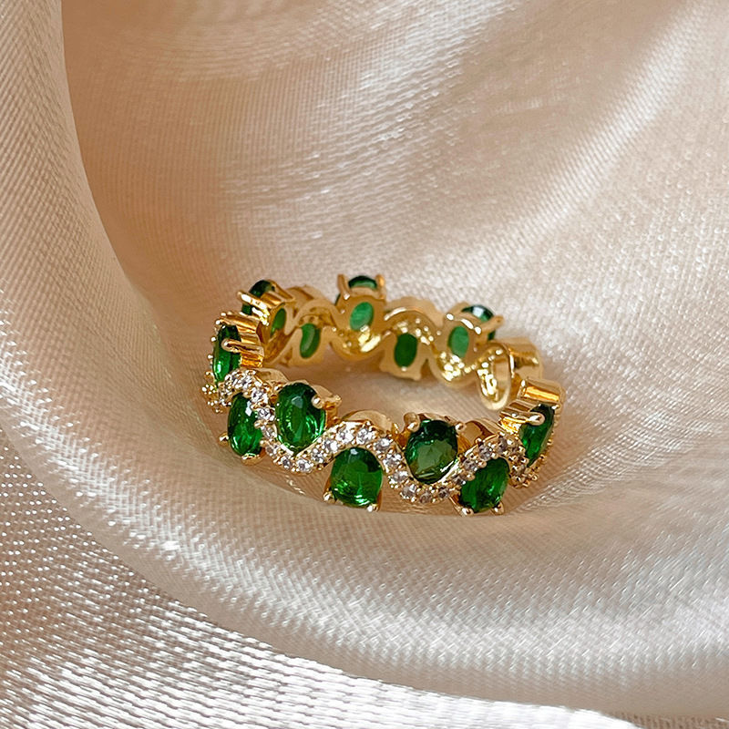 Oval Opening Design Minimalist Fashion All-match Ring Ring