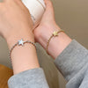 Bracelet Female Kuchao Hip Hop Cold Five-pointed Star