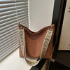 Simple Corduroy Simple Design Crossbody Bag