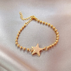 Bracelet Female Kuchao Hip Hop Cold Five-pointed Star