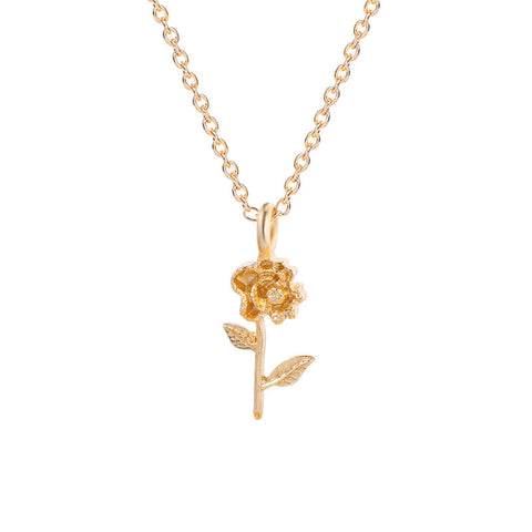 Fashion Alloy Flower Necklace For Minority Women