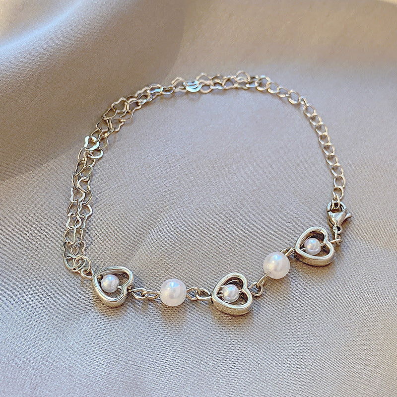 Hip Hop Cold Love Chain Bracelet Niche