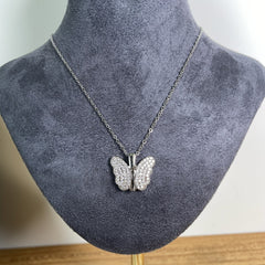 Butterfly Necklace Female Pendant Titanium Steel Clavicle Chain