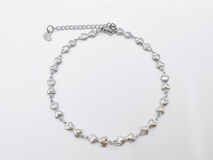 European And American Style Fashion Special-interest Stainless Steel Anklets Love Anklet Multi-style Ins