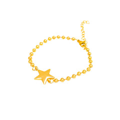 Bracelet Female Kuchao Hip Hop Cold Five-pointed Star