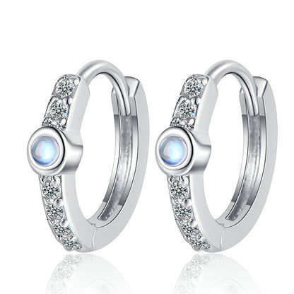 Opal Earrings Simple Bracelet Niche Design