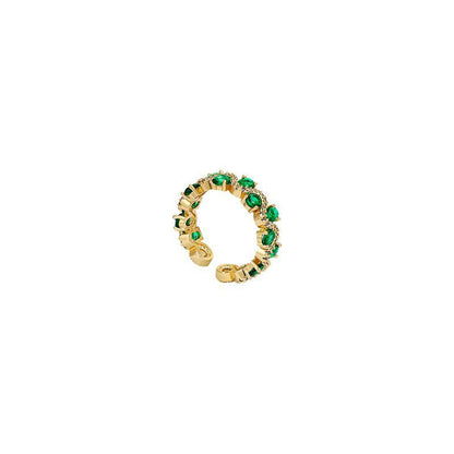 Oval Opening Design Minimalist Fashion All-match Ring Ring