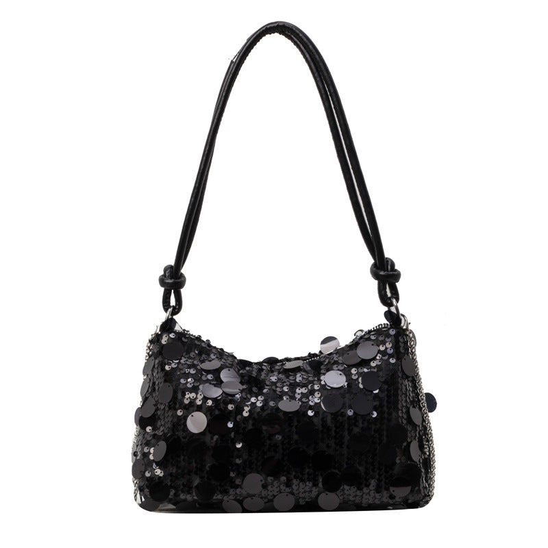 Pouches Women's Sequined Chain Shoulder Messenger Bag