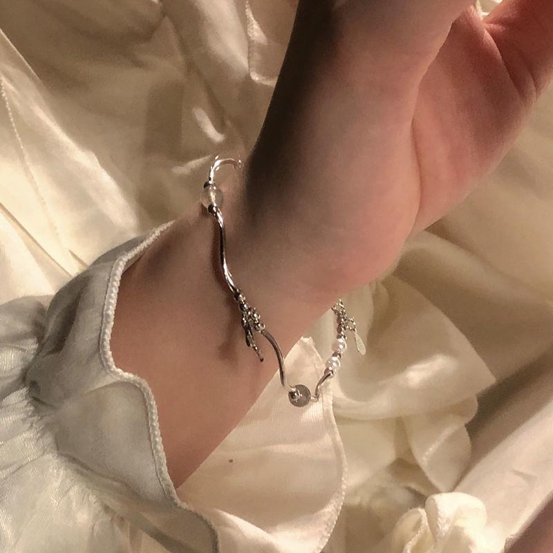 Pearl Fishtail Bracelet Light Luxury Female Summer Sweet