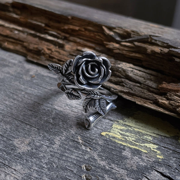 Rose Ring Female Opening Ins Special-interest Design Advanced