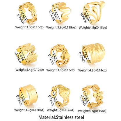 Female Personality Curved Niche Normcore Bag Geometric Ring