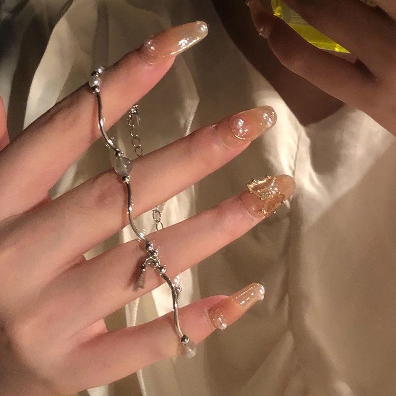 Pearl Fishtail Bracelet Light Luxury Female Summer Sweet