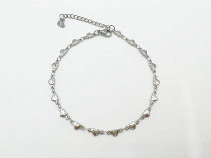 European And American Style Fashion Special-interest Stainless Steel Anklets Love Anklet Multi-style Ins