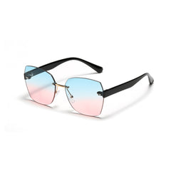 Diamond Cut Edge High-end Sunglasses For Women