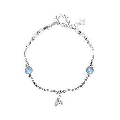 Pearl Fishtail Bracelet Light Luxury Female Summer Sweet