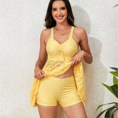 Skirt Split Two-piece Suit Women's Swimsuit