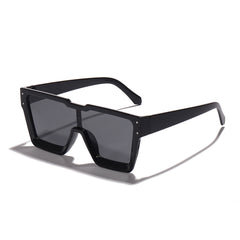 New European And American Personalized Large Rim Sunglasses One-piece Lens Ins Style Sports Goggles